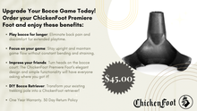 Load image into Gallery viewer, ChickenFoot™ Premiere Foot: Bocce Ball Retriever Attachment for Trekking Poles
